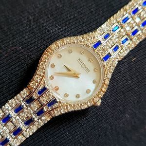 Wittnauer A2 Saphire Crystal Encrusted Wrist Watch